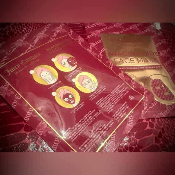 Juicy Couture NWT Facial Wipes, Under Eye & Facial Masks Bundle - Picture 5 of 6